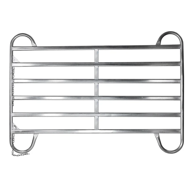 Heavy Duty Livestock Pasture Fence for Sale Classic Galvanized Tubular Fence Panel Horse Farm Fence