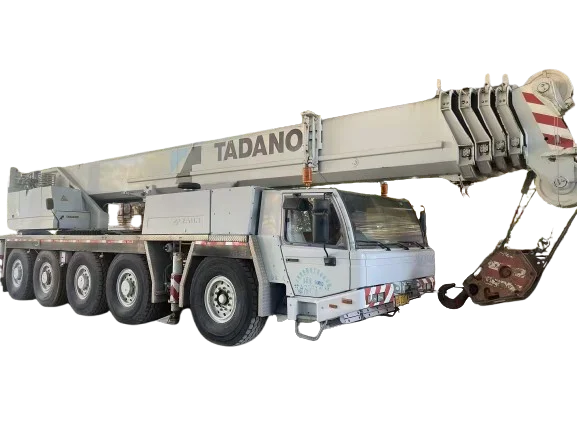 Подержанный Автокран Tadano 100-5 Оригинальный японский подержанный кран 2016 год 110 тонна стандартная стреловая 51-метровая японская крань