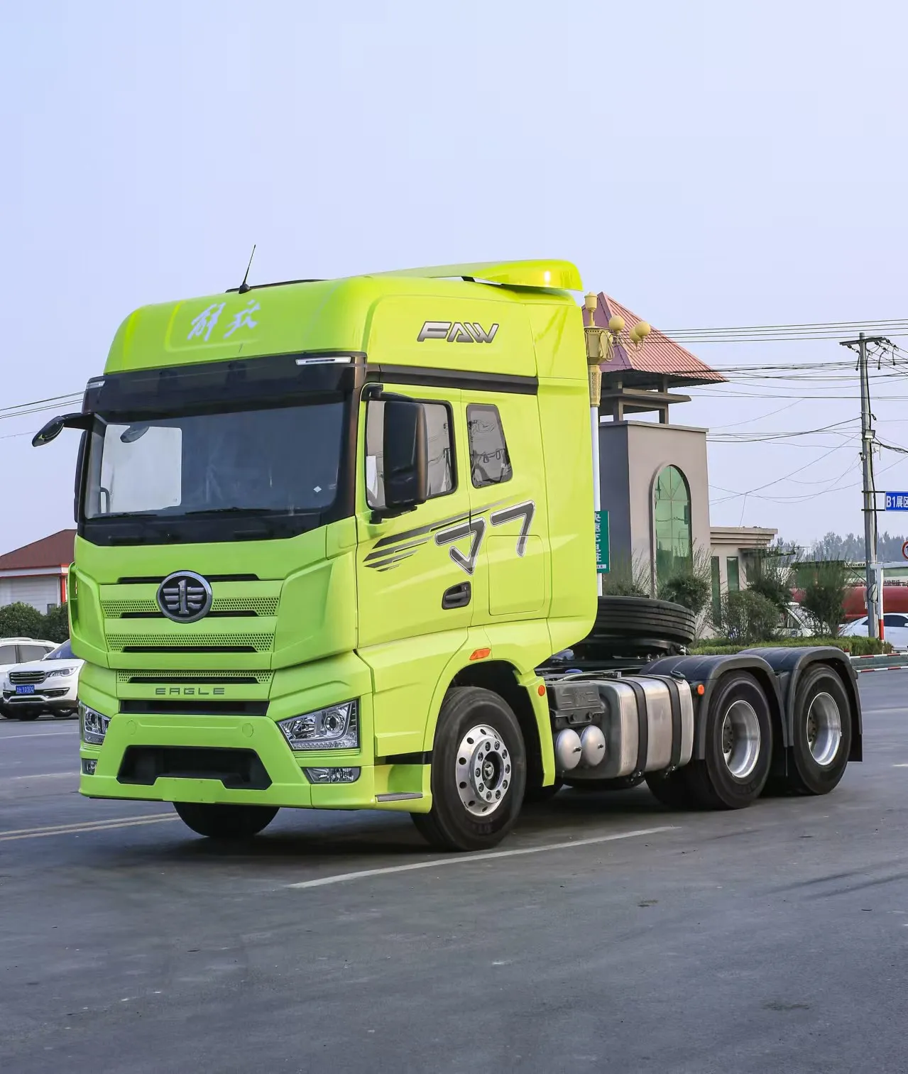 High Quality Euro 5 Euro 6 FAW J7 JH6 CNG Diesel Tractor Trucks In Stock