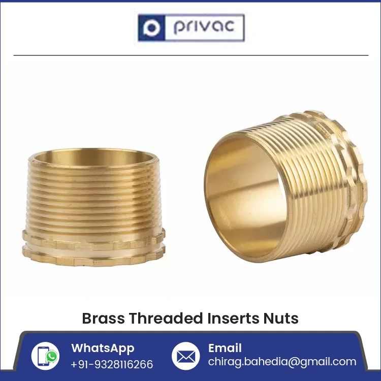 Customized Knurled Metal Brass Threaded Inserts Nut