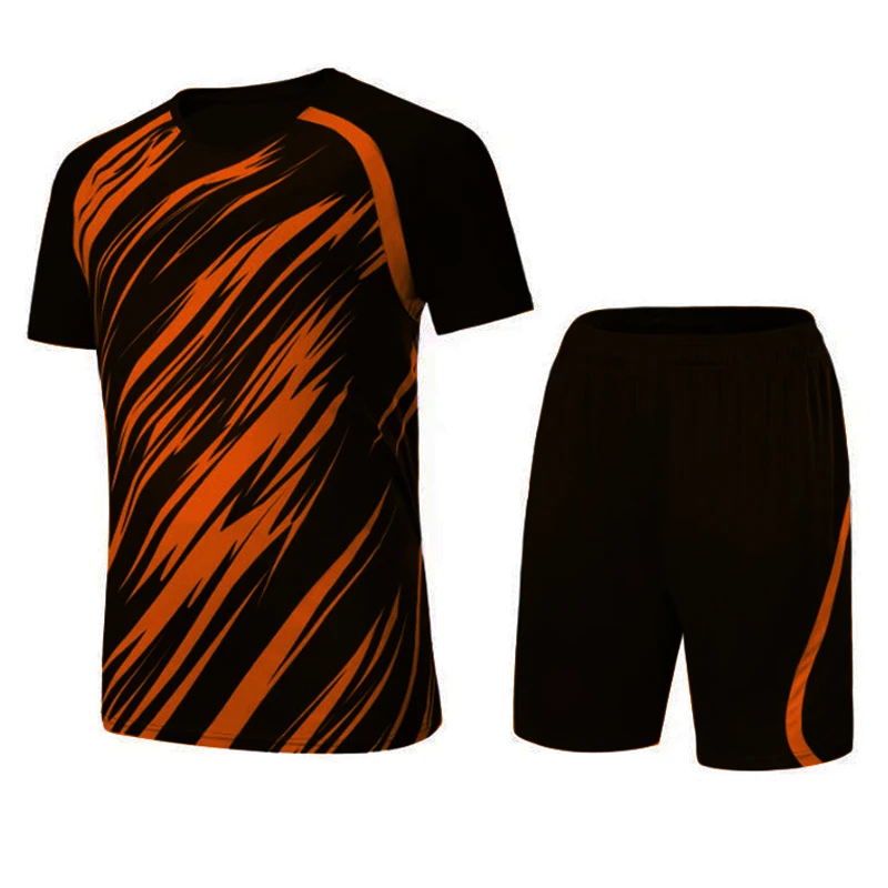 Cheap soccer uniforms for teams Factory directly selling soccer uniform Custom print polyester mesh soccer jersey uniforms