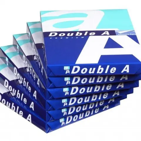 Manufacturers 70gsm 75gsm 80gsm Hard A4 Copy Bond print Paper Draft Double White Printer Office Copy Paper Ready for Supply