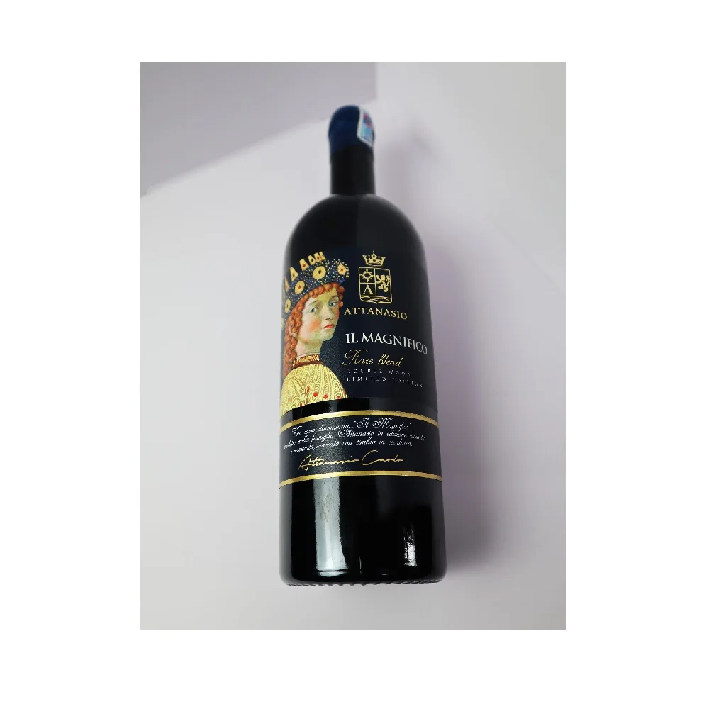 Content style dry taste 16% alcohol bottle package wine drinking Attanasio Il Magnifrico Limited Edition from Italy