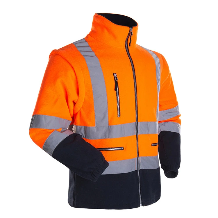 High Visibility Reflective Vest Working Clothes Motorcycle Cycling Sports Outdoor Reflective Safety Clothing Reflective Jacket