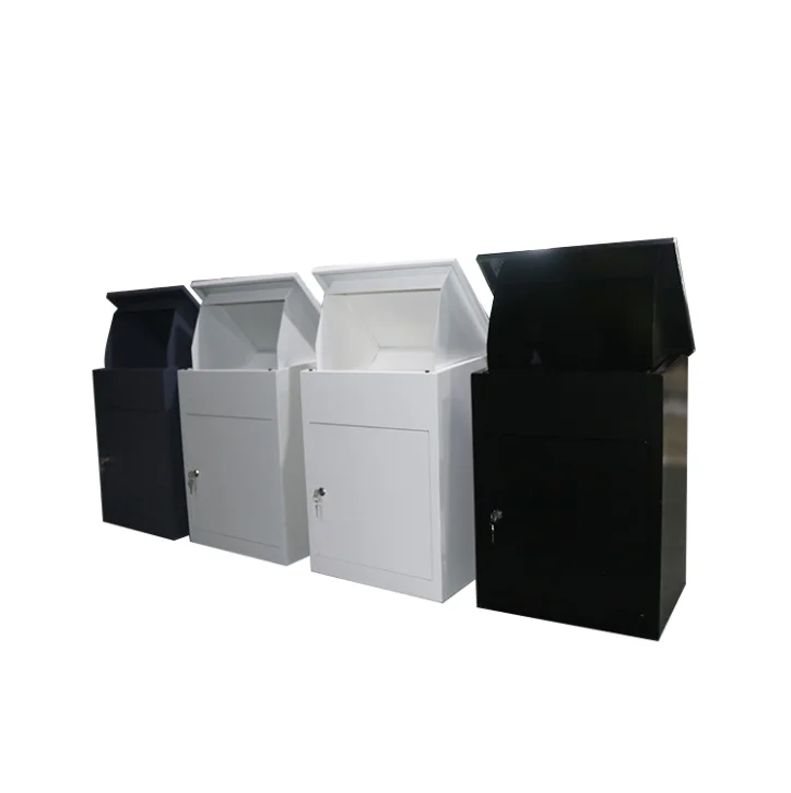 Factory Price Modern Parcel Drop Mailbox Galvanized Stainless Steel Outdoor Decoration Large Capacity OEM ODM Wholesaler