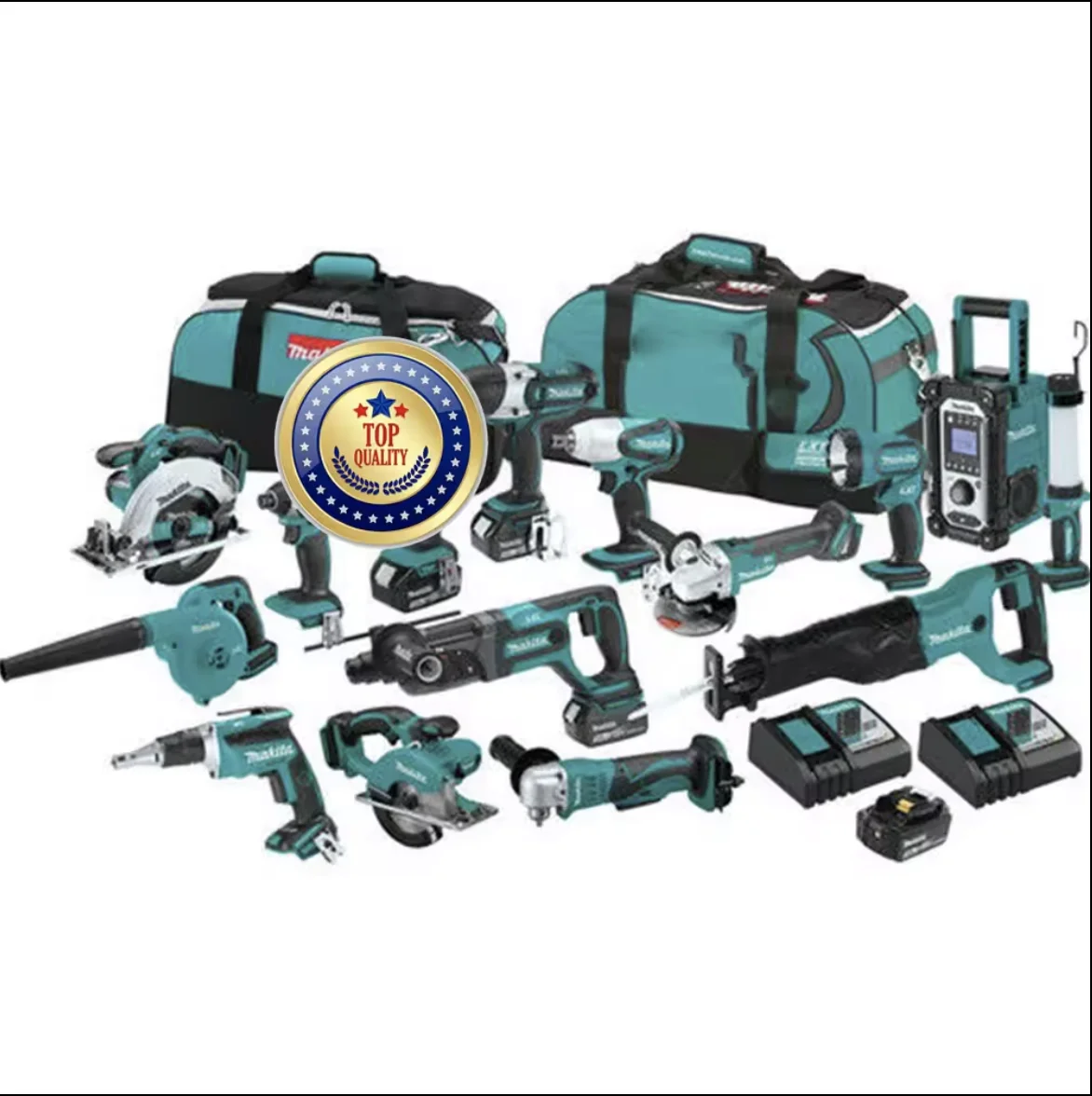 Новые продажи для Makitas LXT1500 18 V20 оригинальные комбо наборы доступны в наборах