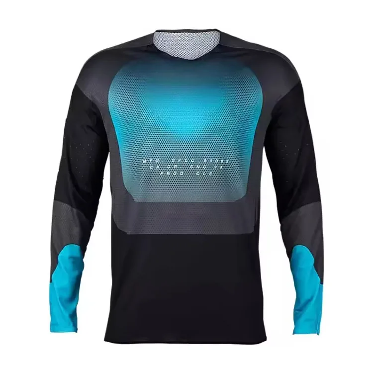 High Quality Wholesale Sportswear Blank Motocross Racing Jersey Off Road Downhill Jersey Motorcycle Jersey Long Sleeve Shirts