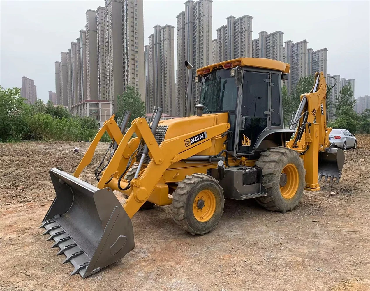JCB 3CX for sale/JCB used backhoe loader in China used JCB 3CX 4CX retroexcavator for sale