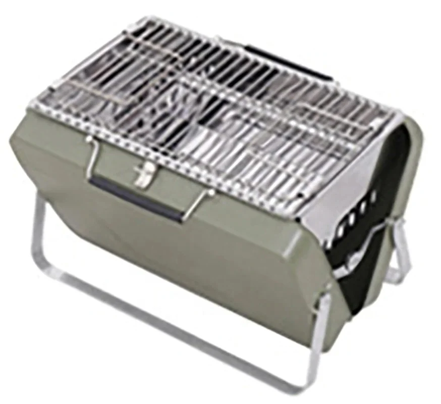 Camping BBQ Portable Folding Cooking Charcoal Coal Grill Outdoor Stainless Steel Grill Picnic Barbecue Stove