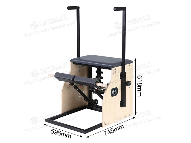 ONEMAX Wunda Chair for sale Professional Yoga chair Pilates Apparatus Yoga Exercise Training Equipment Indoor Fitness