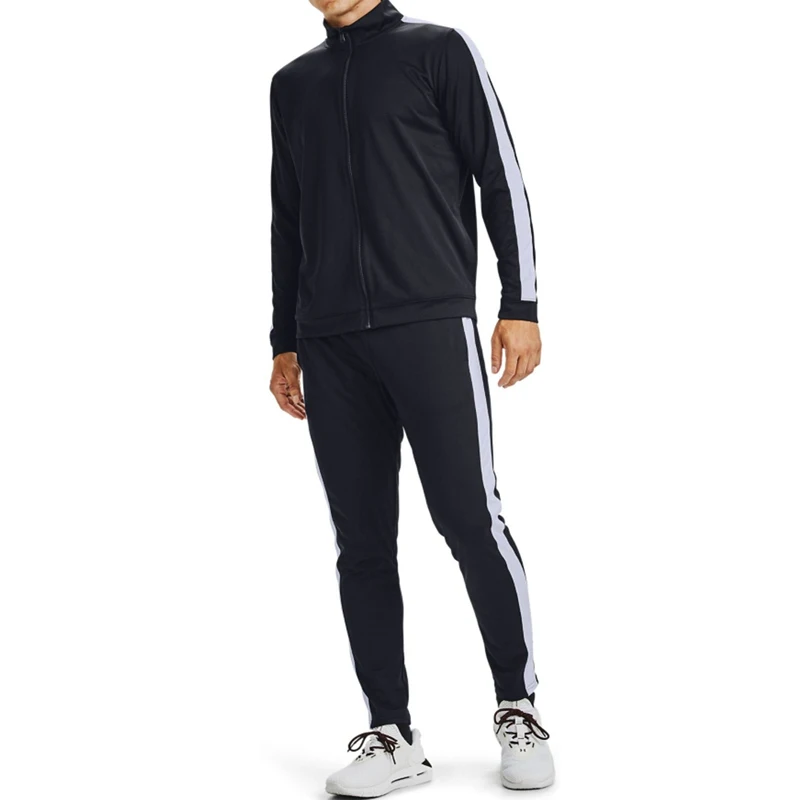 Top Quality Custom Made track Suit For Men / Cotton Polyester Track Suit In Wholesale Price striped tracksuit for men