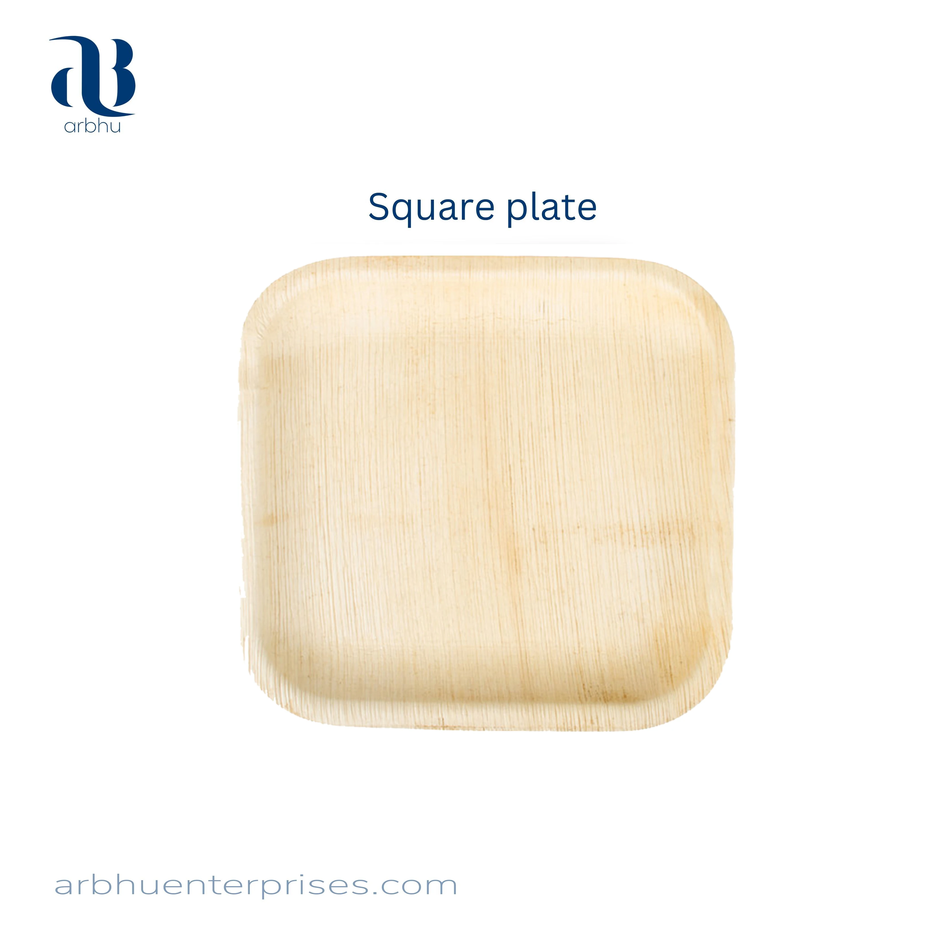Premium Palm Leaf Plates -Good Quality Biodegradable Plates 100% Organic Indian Top Seller