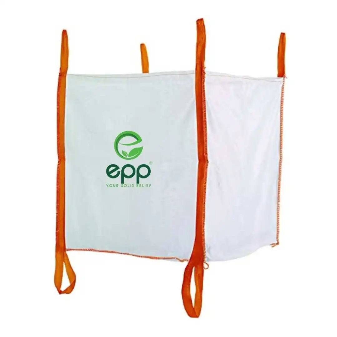 Сделанный во Вьетнаме большой мешок из полипропилена полипропиленовый тканый для сыпучих материалов 1000 кг многоразовый