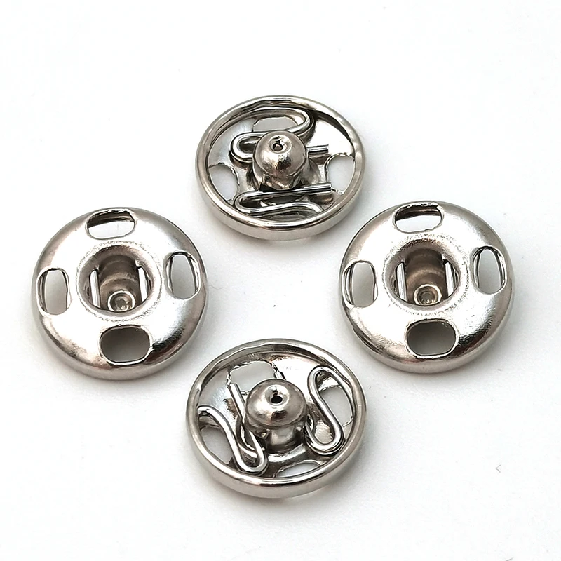 Prym 34G11SKF 11MM Metal Snap Fasteners Press Stud Rounded Sewing Rivet Buttons