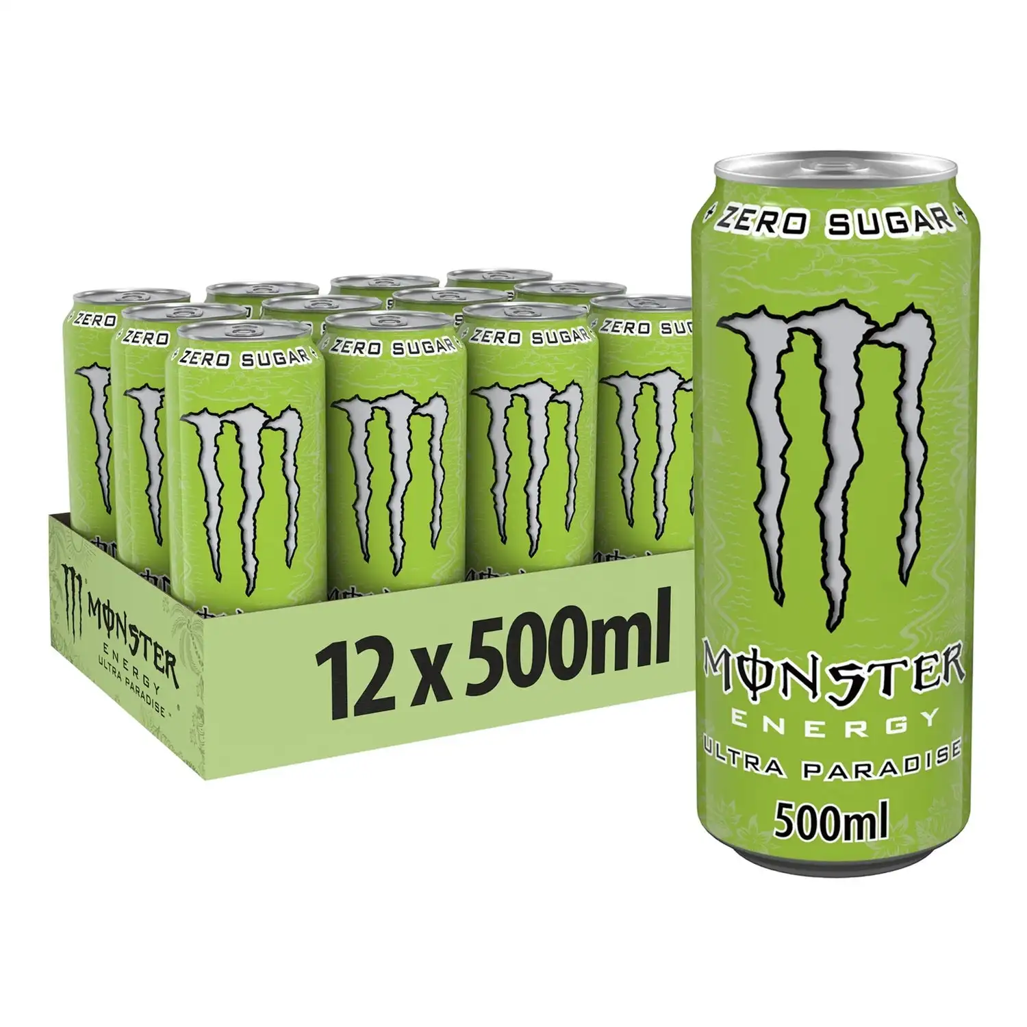 Mon ster Energy Drink Ultra Zero Sugar 2 offers a refreshing taste experience with no sugar added