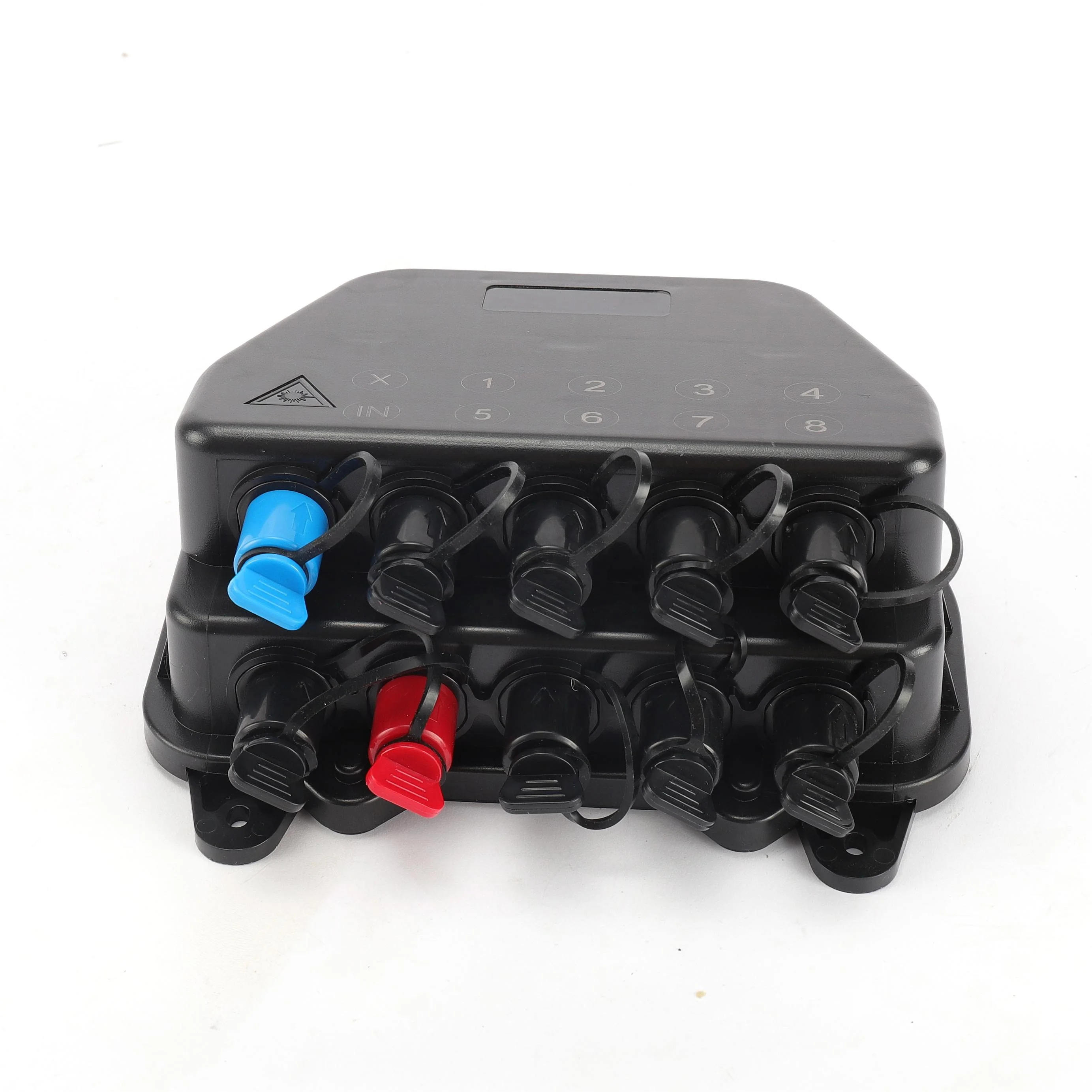 Outdoor 10 Port Fiber Optic Pre-terminated Box Fiber Access Terminal Optical Pre-connected Distribution Box