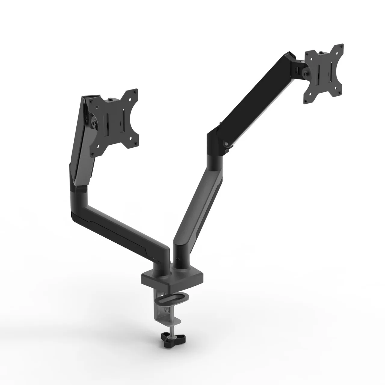 Mount-It Dual Monitor Desk Mount Fits Two Screens Refurbished