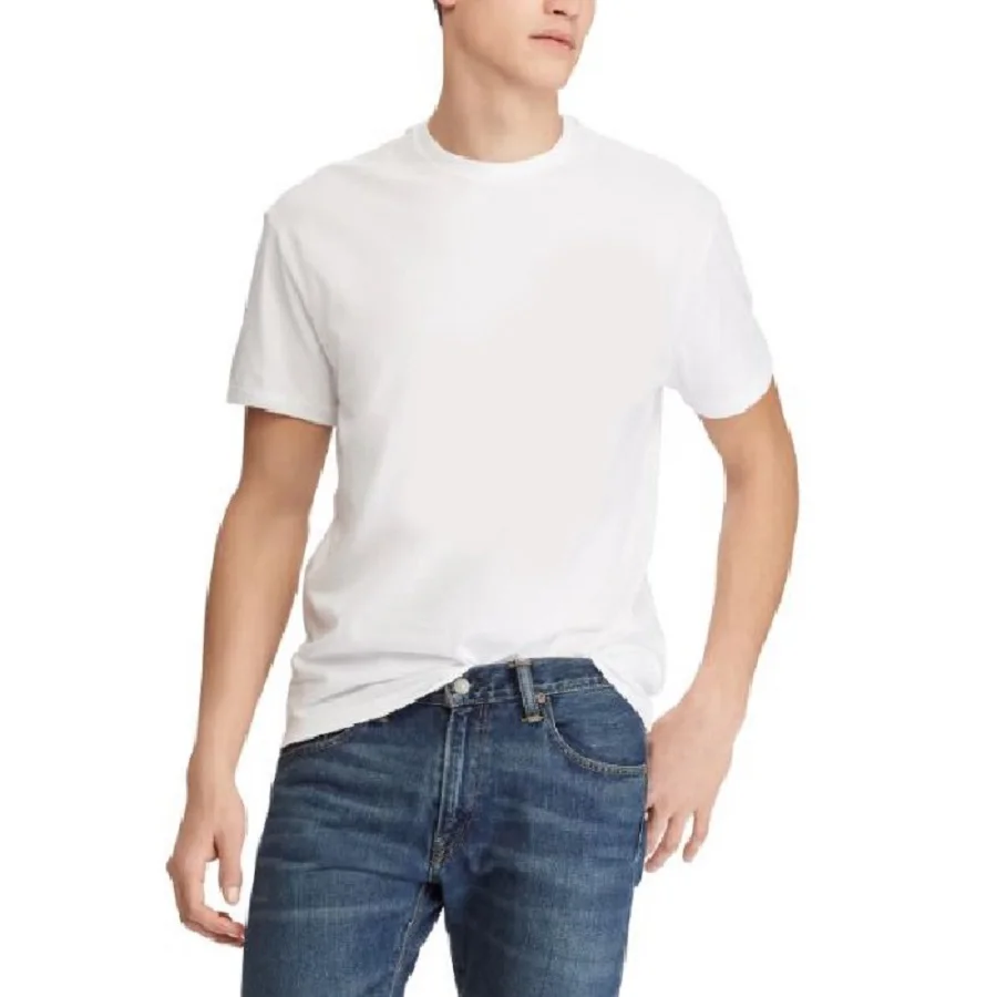 Factory Wholesale Custom T shirt 100% Cotton Short Sleeve Round Neck Solid Cheap And High Quality Men T-shirt for Sale