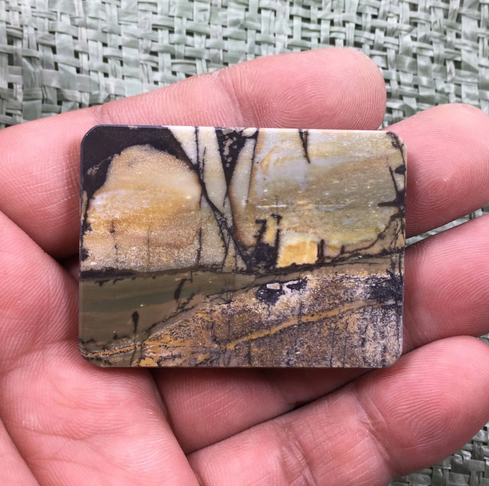 Wholesale Landscape Jasper Scenic Cherry Creek Jasper For Pendant Jewelry Cabochon or Bead Free Drilling Flat Surface Stone