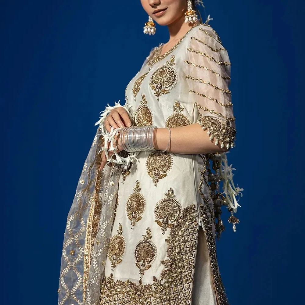 Latest Pakistani Indian New women dresses collection new arrivals 2023 wedding dress Beautiful Embroidered Dresses