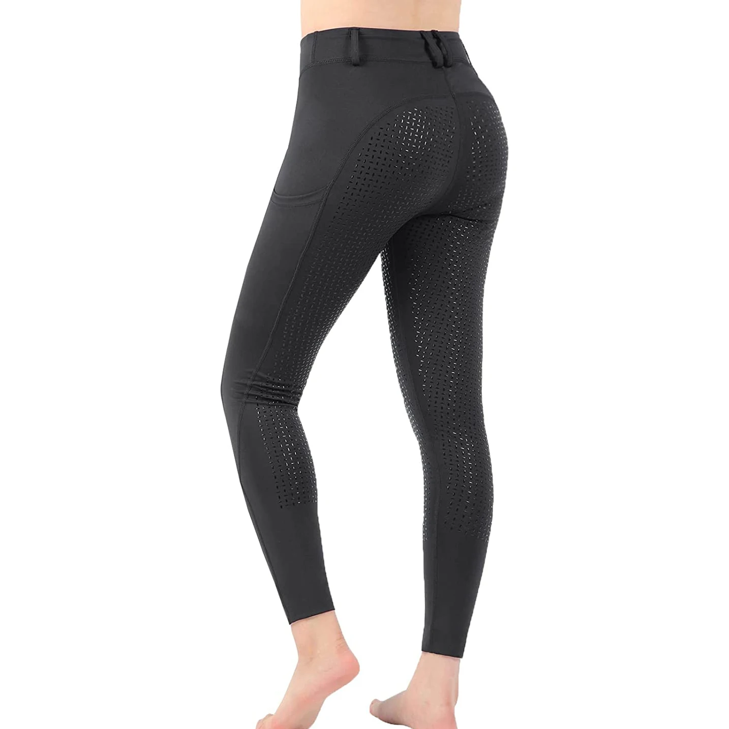 Wholesales OEM Silicone Women Horse Riding Leggings Breeches Equestrian Jodhpurs 2023 New Arrival Low Price