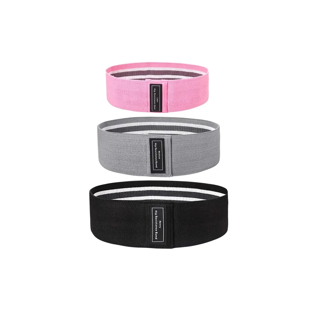 Superb Quality Private Label Training Fitness Fabric Resistance Loop Bands At Wholesale Price