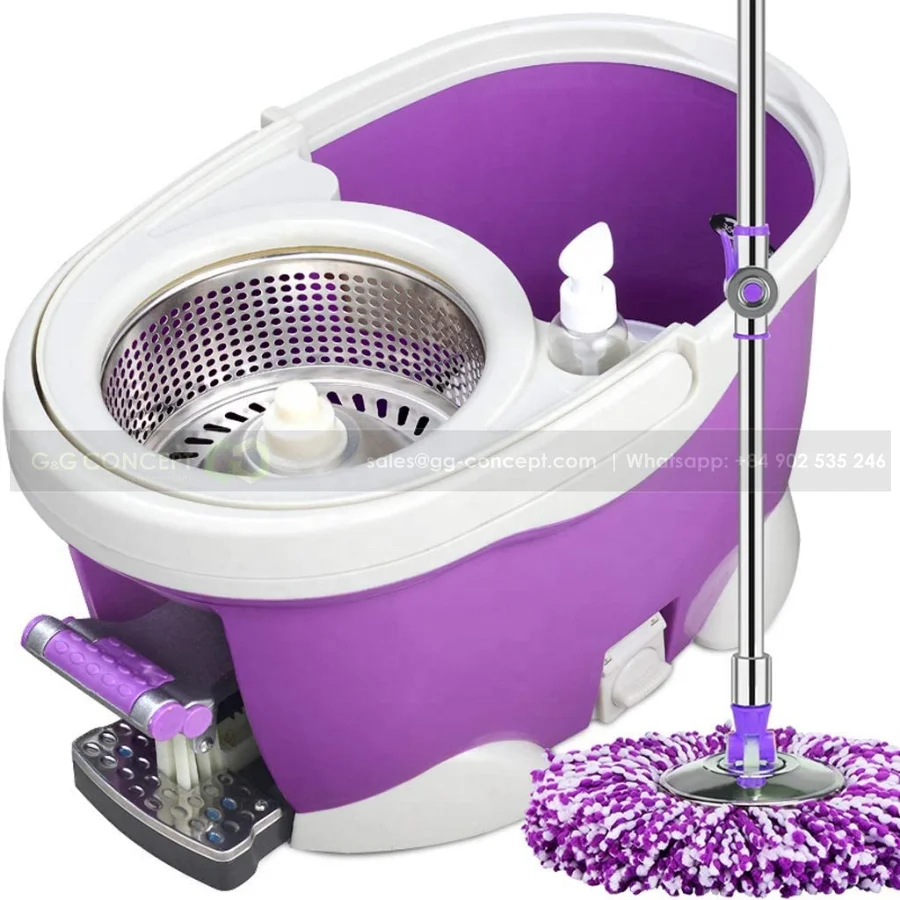Luxury 360 Mop And Bucket Set For Floor Cleaning Sturdy Durable High Quality, Supplier Mop Set Cleaning For Floor Cheap Price