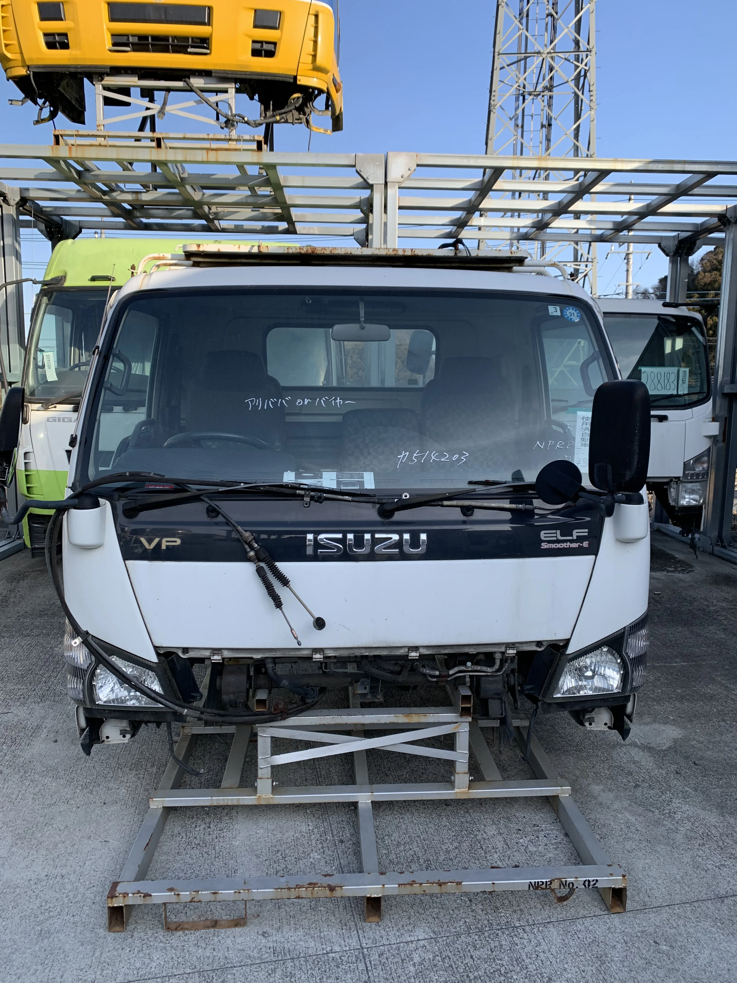 Excellent Used Cabin ISUZU By Scientific Process In Bulk