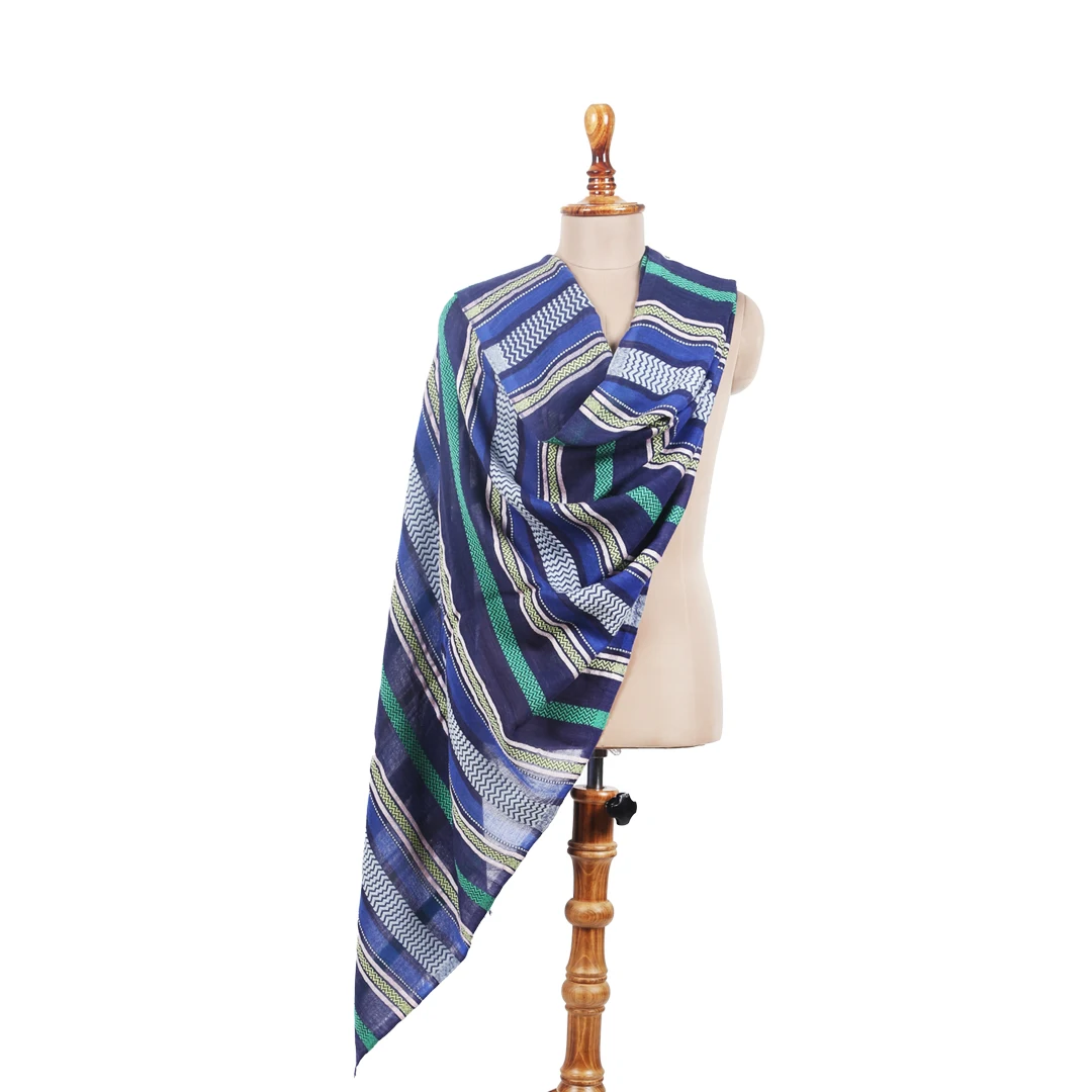 Buy Premium Quality Dobby Scarf with Printed Designed & Cotton or Wool Handmade Scarf For Winter Season Wearing Scarf