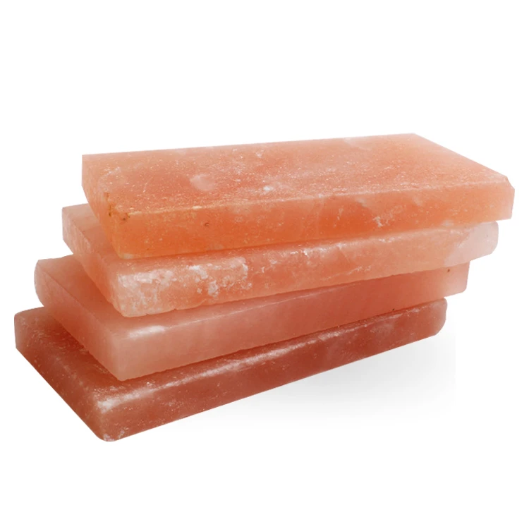 Himalayan Salt Bricks 2x4x4 Gray Tiles Bulk Packaging by Sian Enterprises Available in Bags and Boxes Custom logo Oem Service