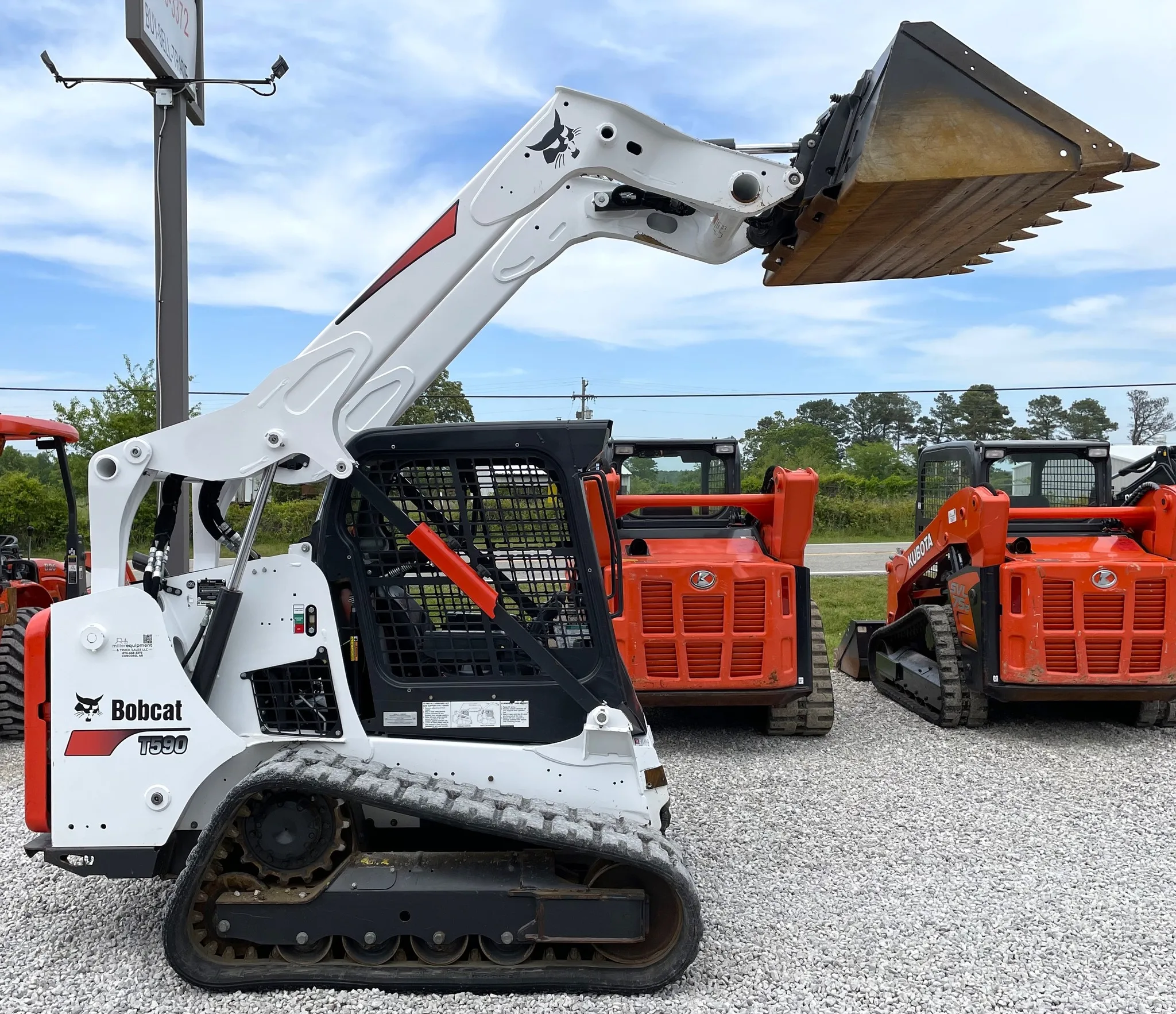 Дешевый гусеничный погрузчик Bobcat T450 Строительная техника колесный bobcat дизельный двигатель