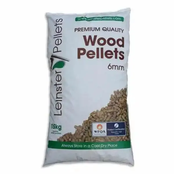 Wood Pellets DIN PLUS / EN Plus-A1 Wood Pellets Wholesale Europe Wood Pellets In 15kg Plastic Bags
