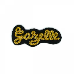 new fashion  hand embroidery bullion wire brooch HAND  fashion brooch custom made jacket patches leave pin