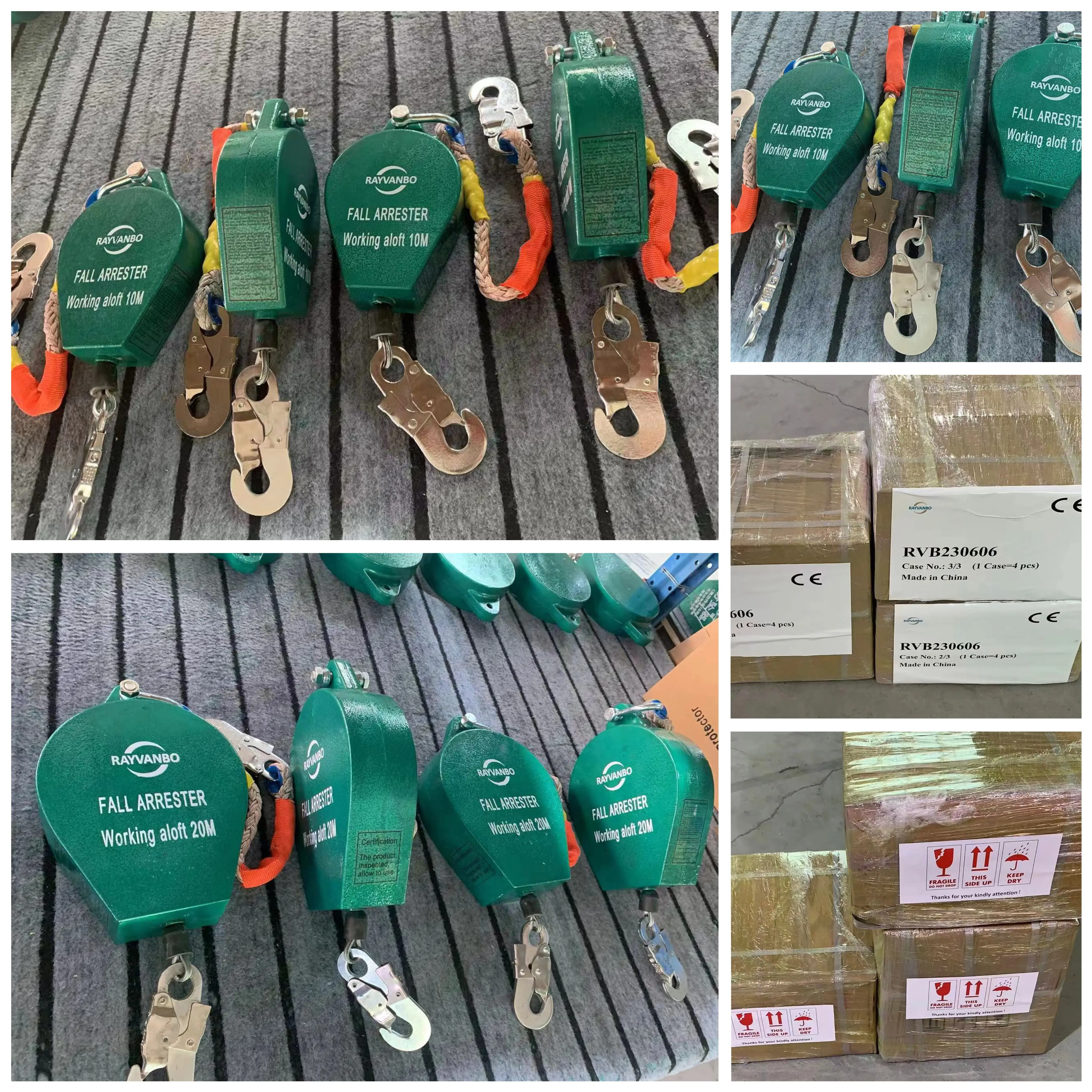 Safety Equipment 150kg 300kg Elevator Used Fall Arrester for Safe