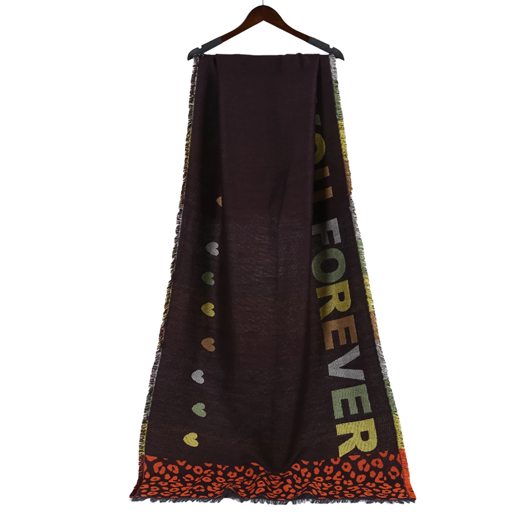 Best Selling Jacquard Scarf for Women Acrylic Cotton & Wool Handmade Square Luxury Style with Multiple Designs Made From Silk
