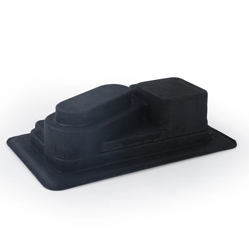 molded pulp packaging press inner packaging tray biodegradable recycled paper pulp tray