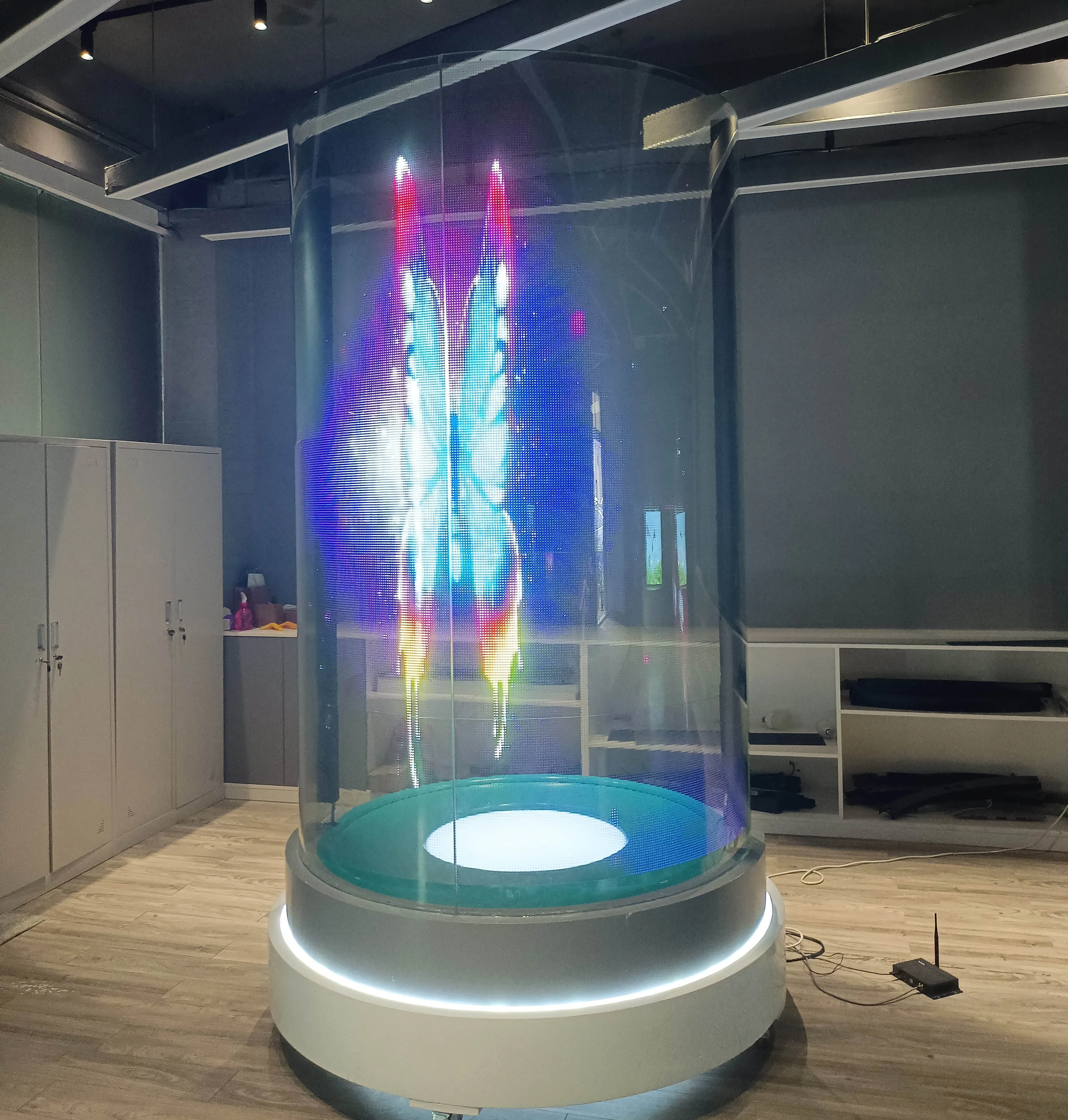 Acrylic tube for 3D Led Advertising