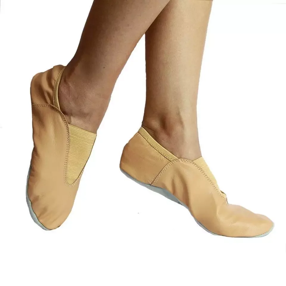 Leather Gymnastic Dance Shoes for Training Athletic Dance Training Shoes