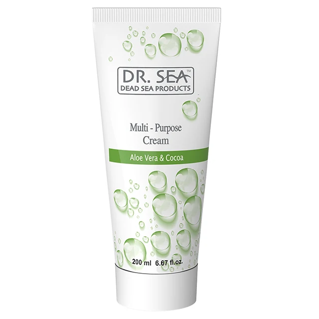 Многоцелевой крем-алоэ вера и какао 200 мл от Dr.SEA Cosmetics товары из Израиля Мертвого моря Быстрая доставка бесплатные образцы
