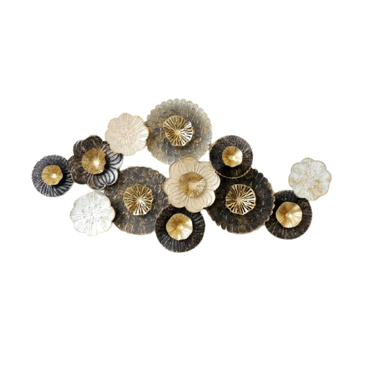 Top Trendy Modern Metal Wall Art Living Room Decorative Hanging Vase for Wedding and Home