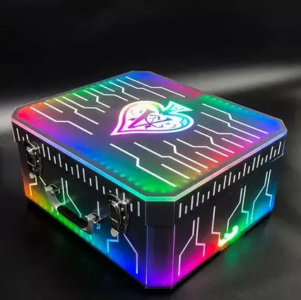 Wholesale Armand De Brignac Brut Gold Ace of Spades 750ml / Ace of Spade Bottle Champagne Suitcase VIP Wine Box LED Foreign Wine