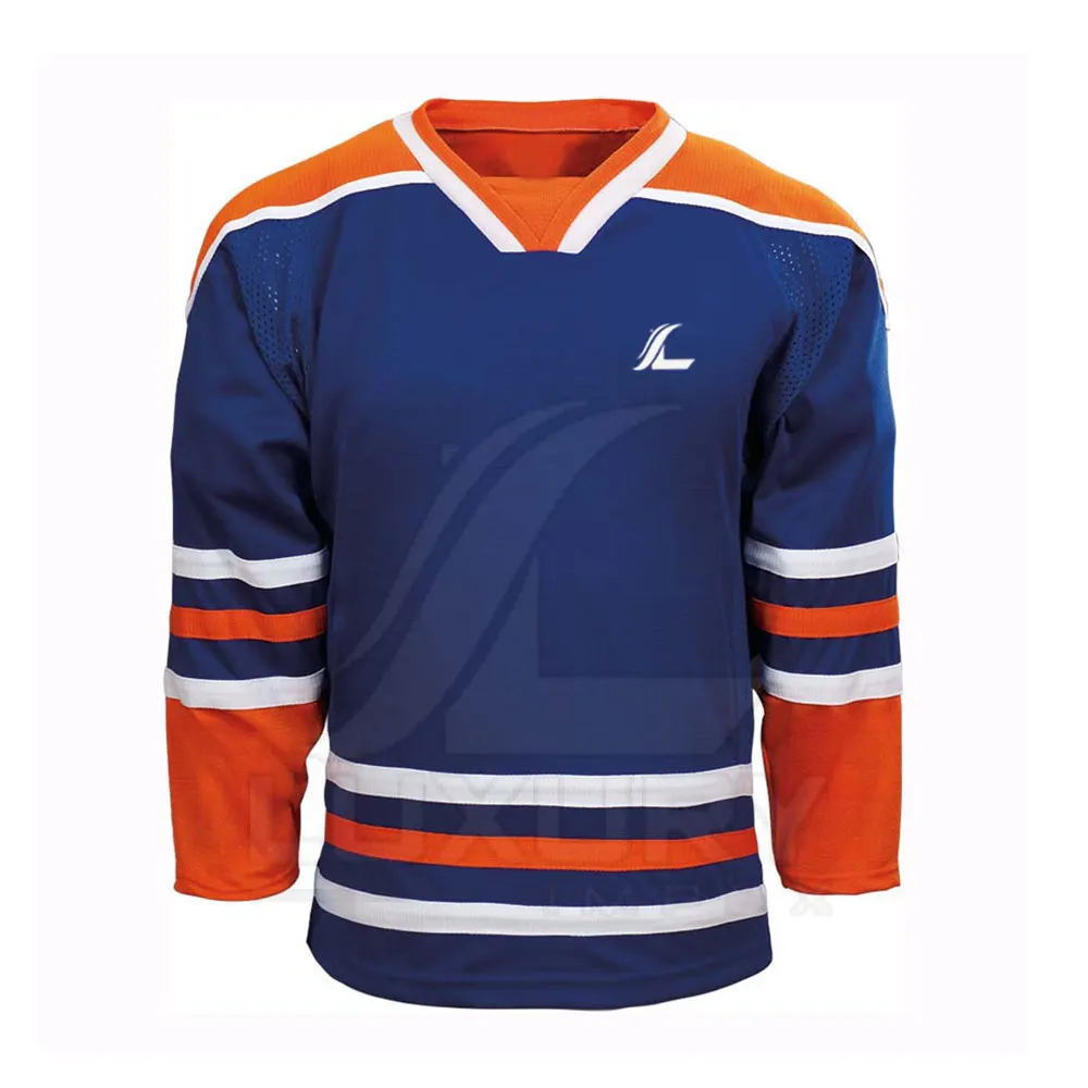 Lightweight Customized Team Name  ice hockey jersey Hot sale Low Price Ice Hockey Jersey