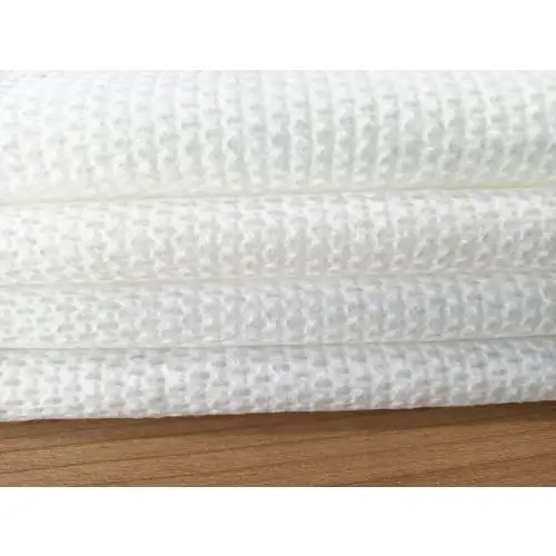 10 Mesh Hydrophilic Viscose Polyester Material  Nonwoven Fabric Roll  Spunlace Fabric For Dry And Wet Wipes