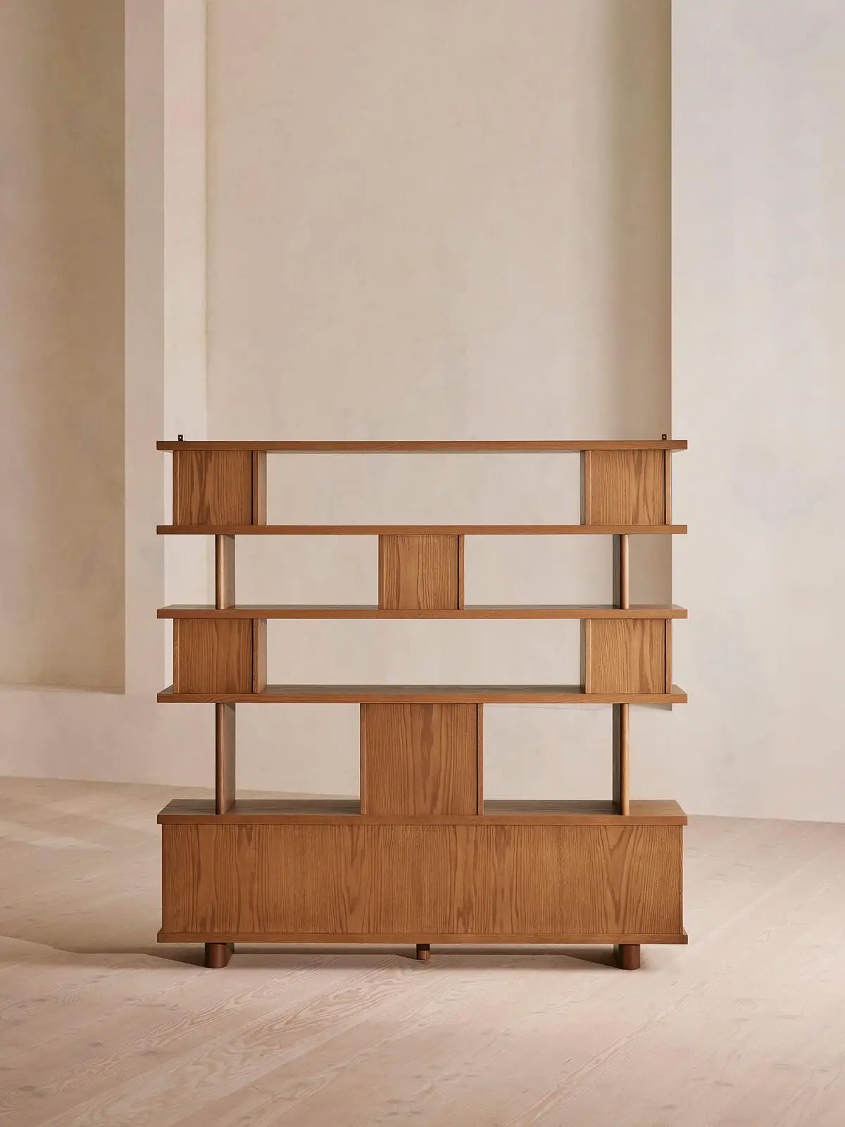 Shelving Unit Premium Solid Wood Storage for Living Room and Bedroom Home Furniture