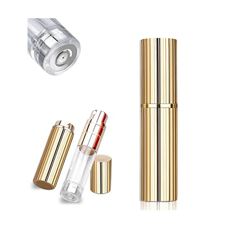 Travel Atomizer Mini Refillable Empty Spray Perfume Bottle 5ml Portable Scent Pump Case Take It By Air w/o Leaking