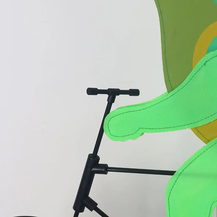 Детские лягушки для велосипеда, игрушка для сада, ветряная мельница, радужная форма колес, ветряные мельницы в форме животных