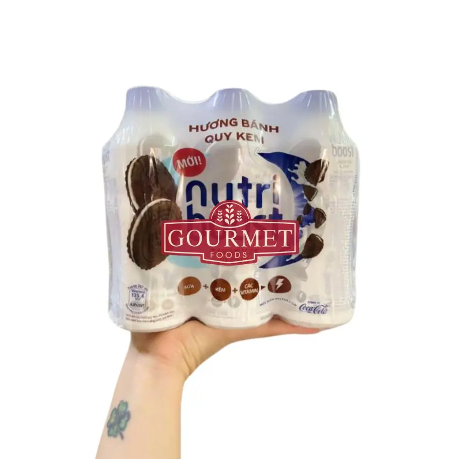 Wholesale Fruit & Vegetable Juice Nutriboost Cookies Milk Juice 297ml x 24 bottles