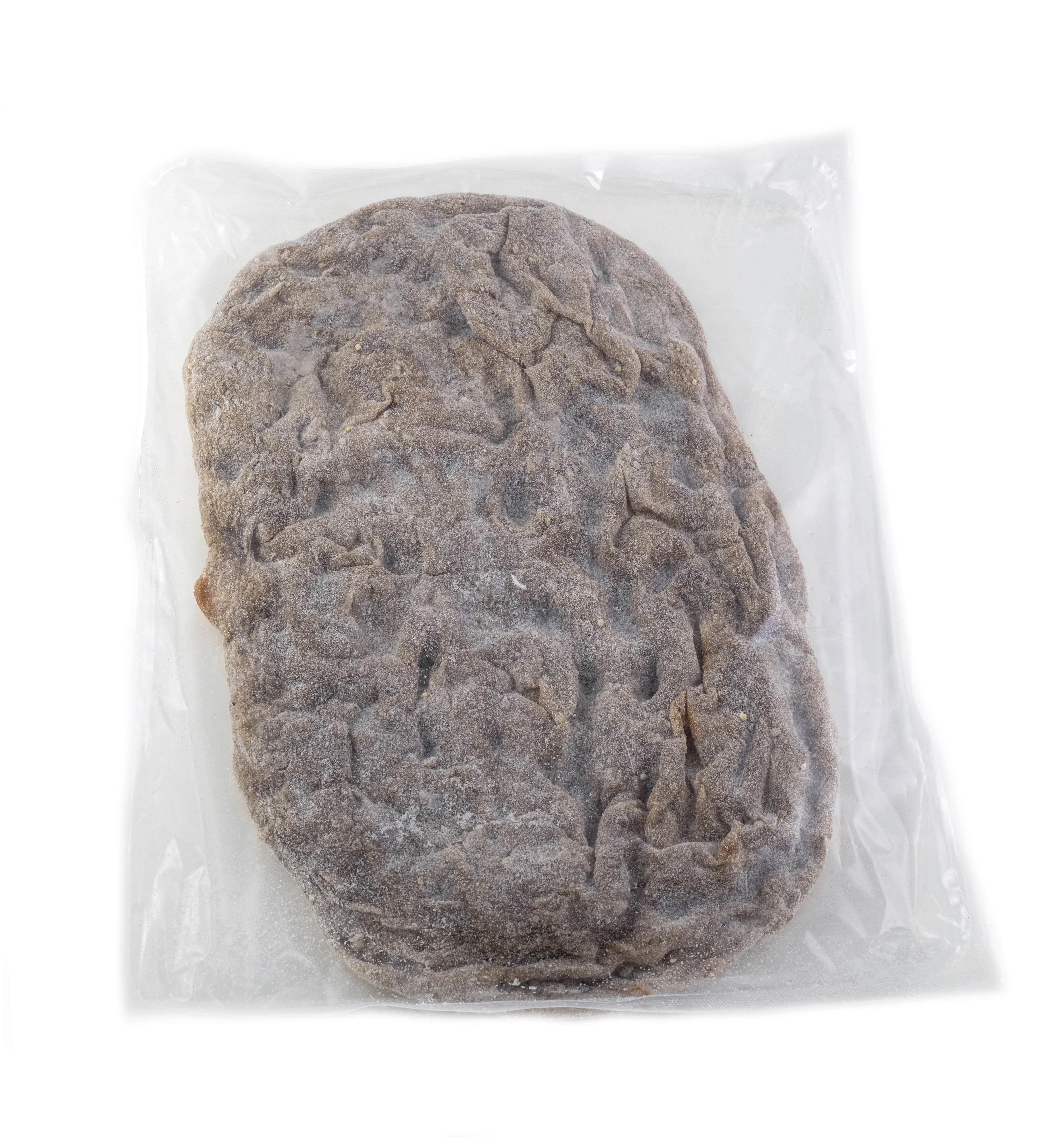 Precooked baked Multigrain oval pinsa base 34x24 cm 250 gr quality Italian food product to be garnished and baked in the oven