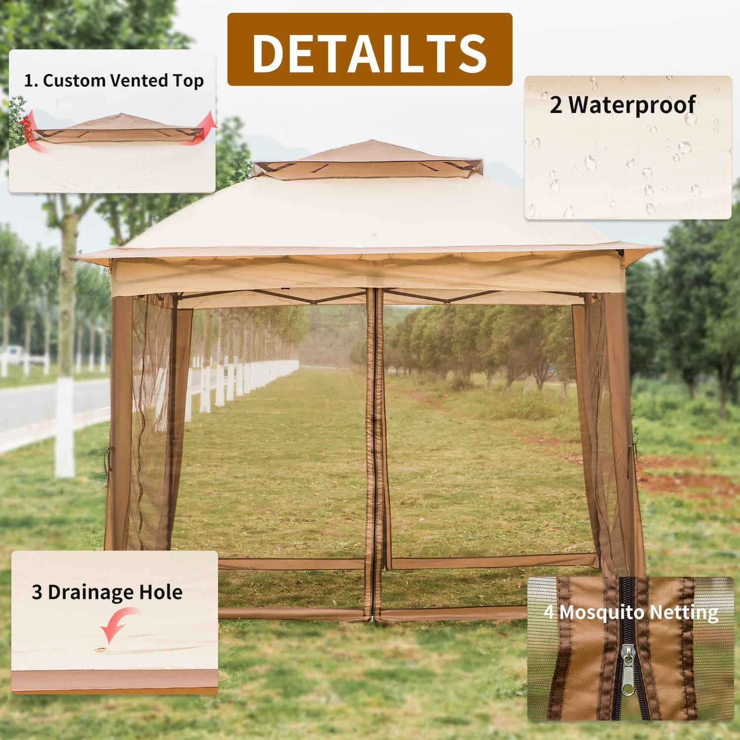 China camping hunt guide canvas waterproof pop up camo blinds 4 5 people canopy tent for outdoor