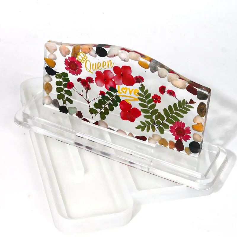 Creative diy dripping mould a variety of hotel signage silicone mould resin ornaments picture frame display card